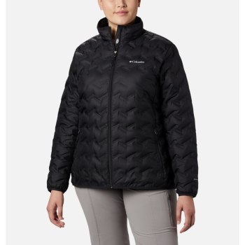 Columbia Jas Dames, Delta Ridge Down Plus Size Zwart, 91PASZDHK